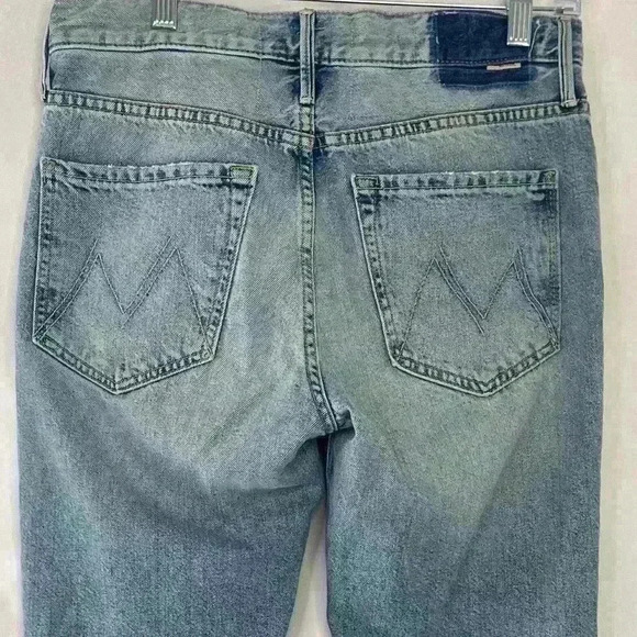 Mother Superior Trekker Ankle Straight Leg Jeans in Win Some, Lose Some Size 26 - Picture 7 of 13
